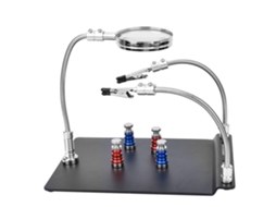 Kit De Reparação De Placas Mãe Com Ímans, Lupa E Base De Apoio Da Laxiscreed Para Trabalhos Precisos
