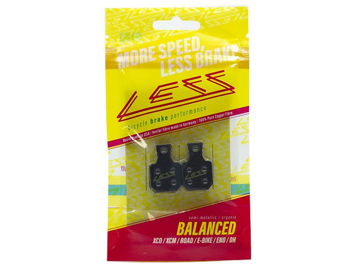 Pastilhas Travão Disco Orgânicas Balanced Magura Mt5-Mt7 Douradoless