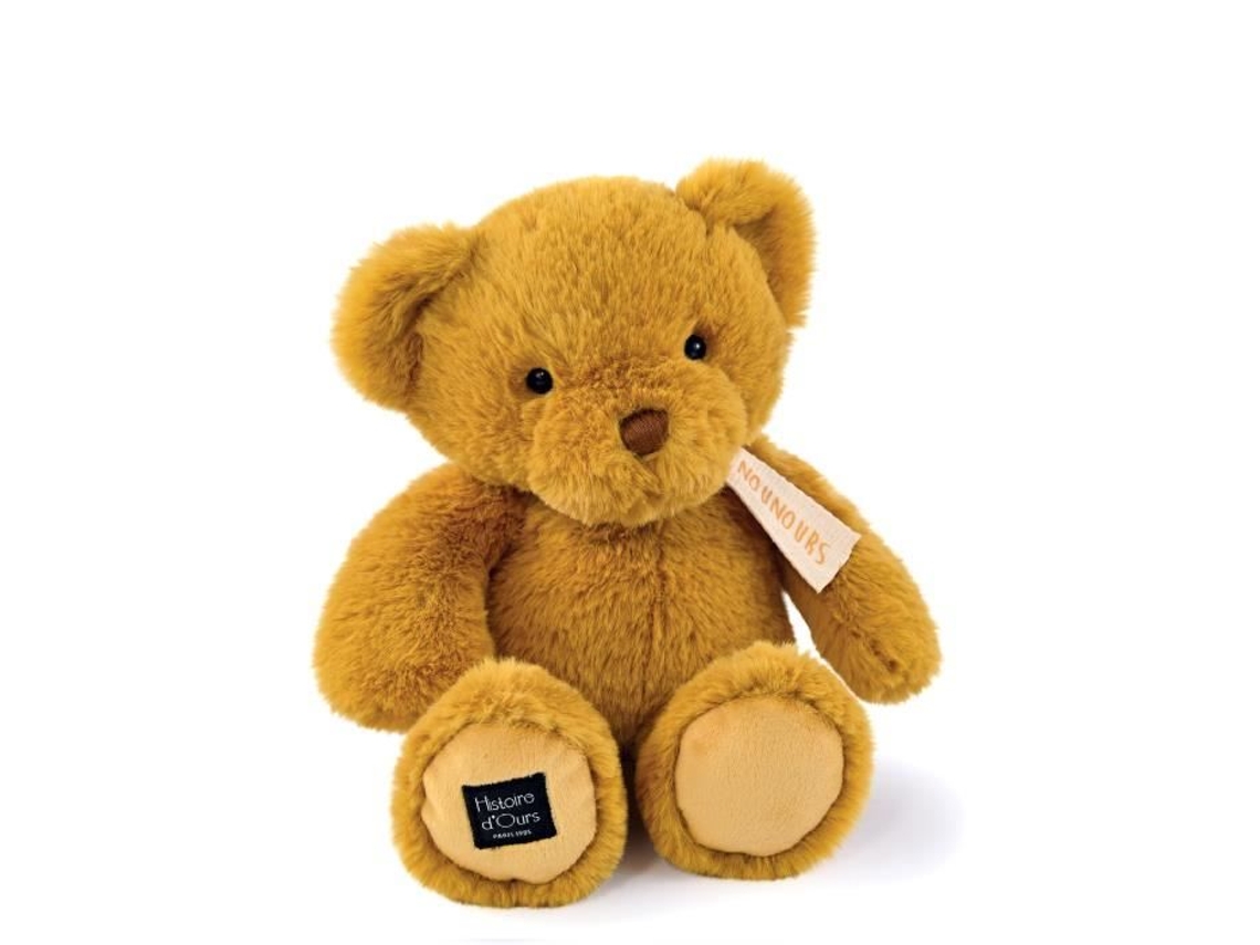 Pelúcia Urso Amarelo Mostarda 28Cm HISTOIRE D'OURS
