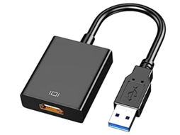 Adaptador Usb Para Hdmi Usb 3.0 / 2.0 Para Hdmi 1080p Full Hd Video Audio Multi Monitor Converter Adapter Black Bestvite