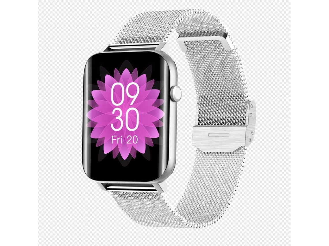 Smartwatch ALIMENTATION Yiz397 Prateado