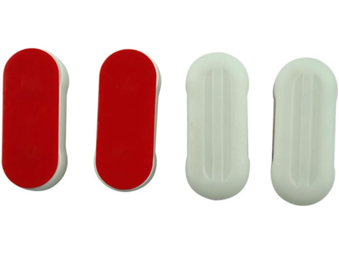 Kit Universal De Batentes Para Assento Com Adesivo Forte – Conjunto De 4 Peças, Fácil Instalação