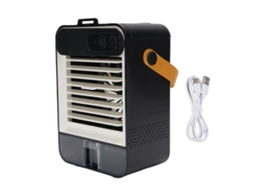 Ventilador Portátil Laxiscreed Com Resfriamento E Três Velocidades Para Uso Em Mesa