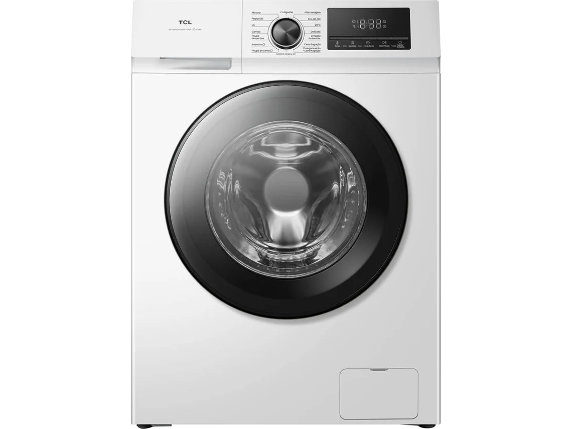 Máquina de Lavar Roupa TCL FF 0924WA1PT (9 kg - 1400 RPM - Branco)