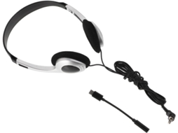 Toyandona Casque Audio Vintage Léger Argenté Com Adaptador 3, 5 Mm Para Usb - C, Compatível Com Laptop E
