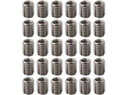 Richvibe Jogo Com 30 Insertos Roscados, M6x1.0 Interno M8x1.25
