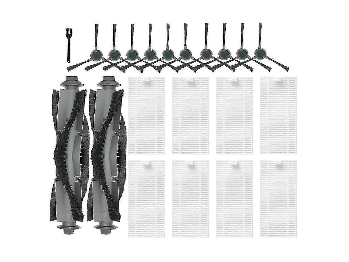 Replacement Parts for P20 Robot Vacuum Main Roller Side Brushes | S/MARCA