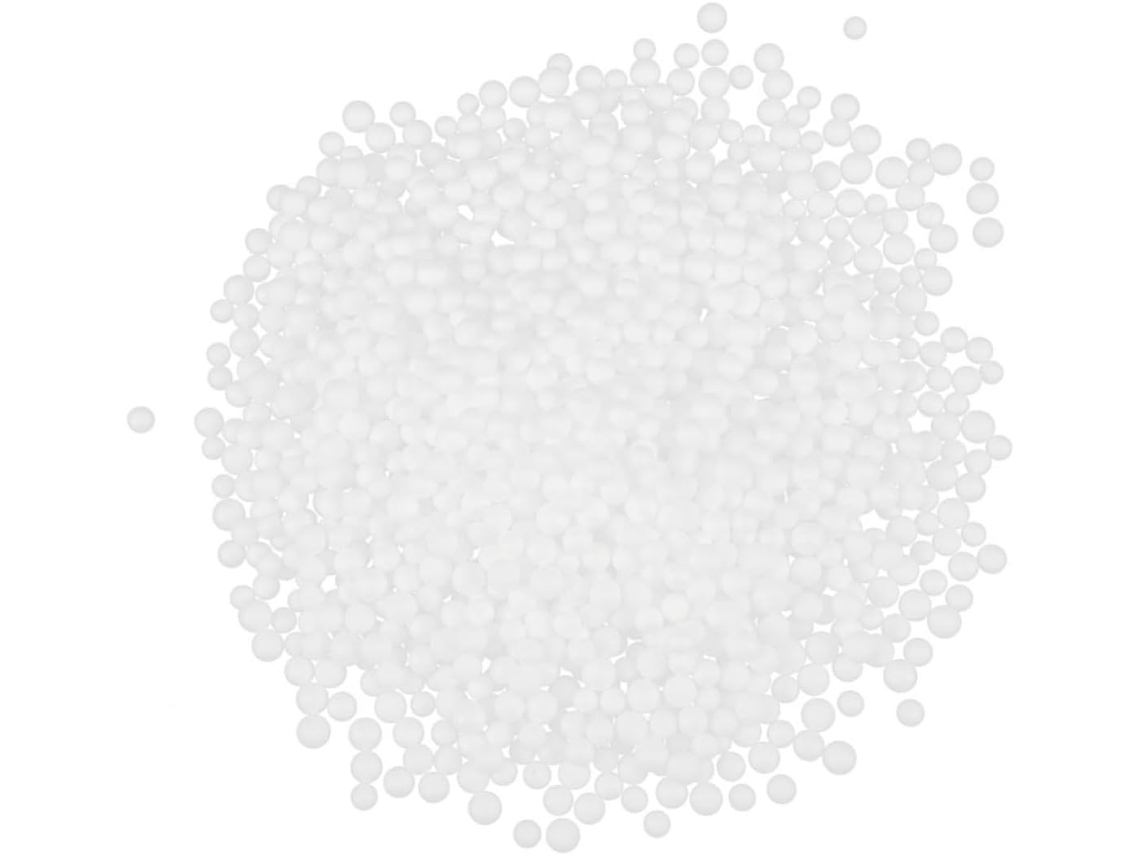 Perles Mousse Remplissage Pouf Canapé, Granulés Blanche Multiusos Decoração Interior Isolamento Phonique,