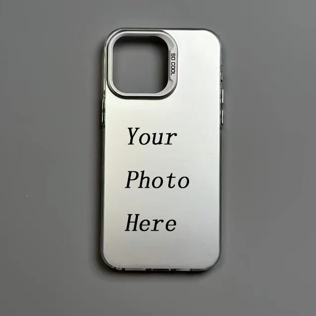 Capa De Celular Personalizada (iphone 15 Plus Branco), Fosca E Resistente A Impactos.