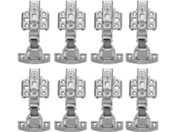 Conjunto De 12 Dobradiças Aço Inoxidável Para Armários Cozinha,