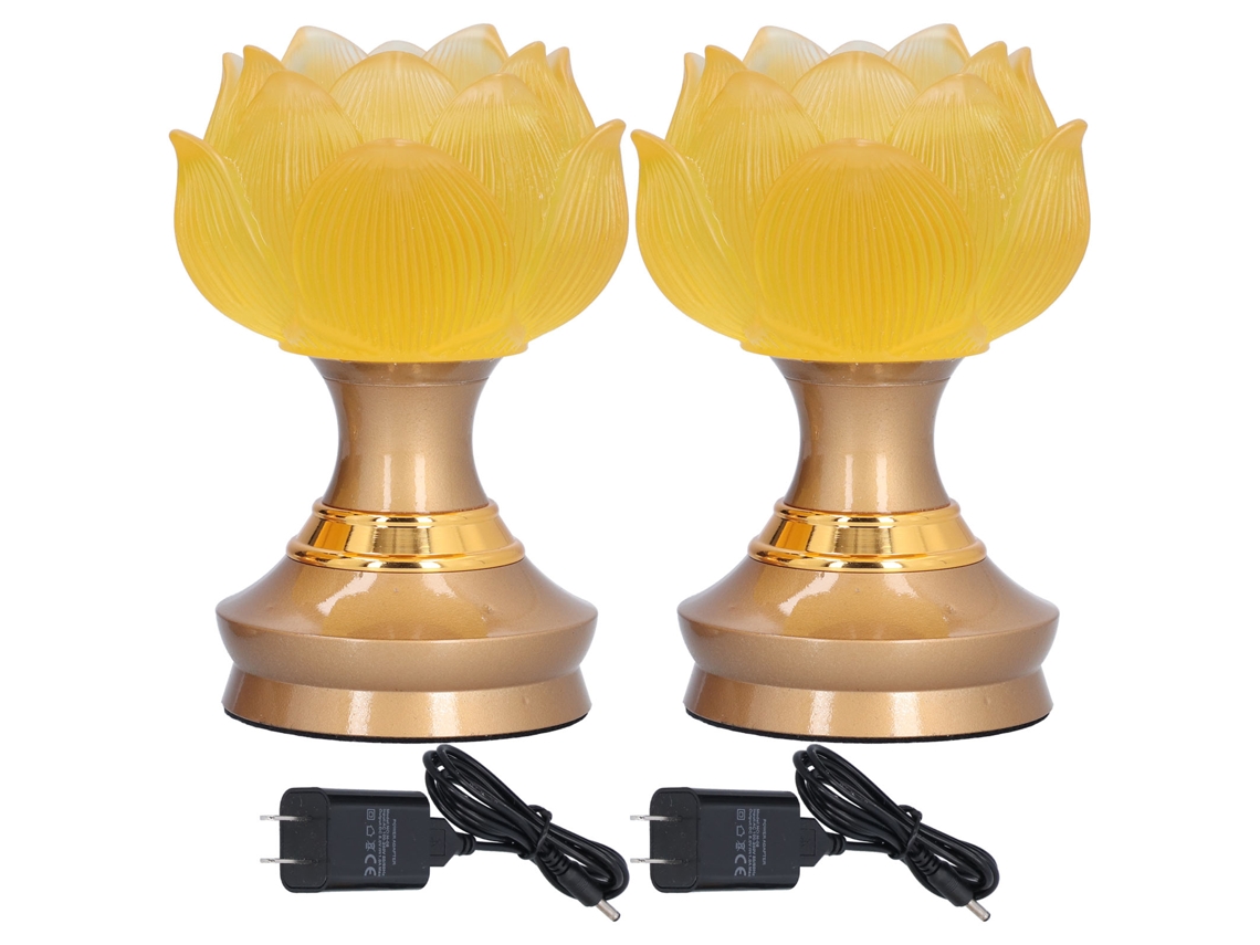 Laxiscreed Lâmpada De Meditação Lotus Buddha Com Led Para Decoração E Rituais Budistas