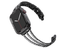 Lurelia Pulseira De Relógio Metal Com Três Diamantes Xdfind