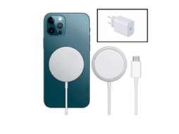 Carregador Sem Fio Magnético 15w, Compatível Com Iphone E Smartphones