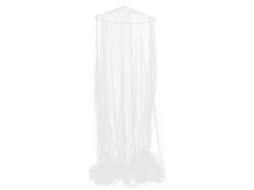 Mosquiteiro Circular Branco De Poliéster Para Cama, Fácil De Instalar E Suave Para A Pele, Ideal Para Presentes De Natal