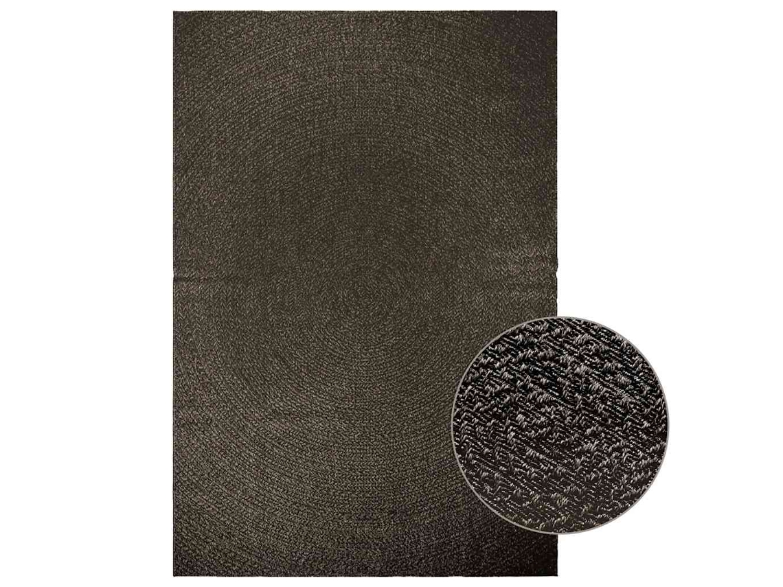 Vidaxl Tapete Zizur Antracite 200x290 Cm Aspeto Juta Interior Exterior