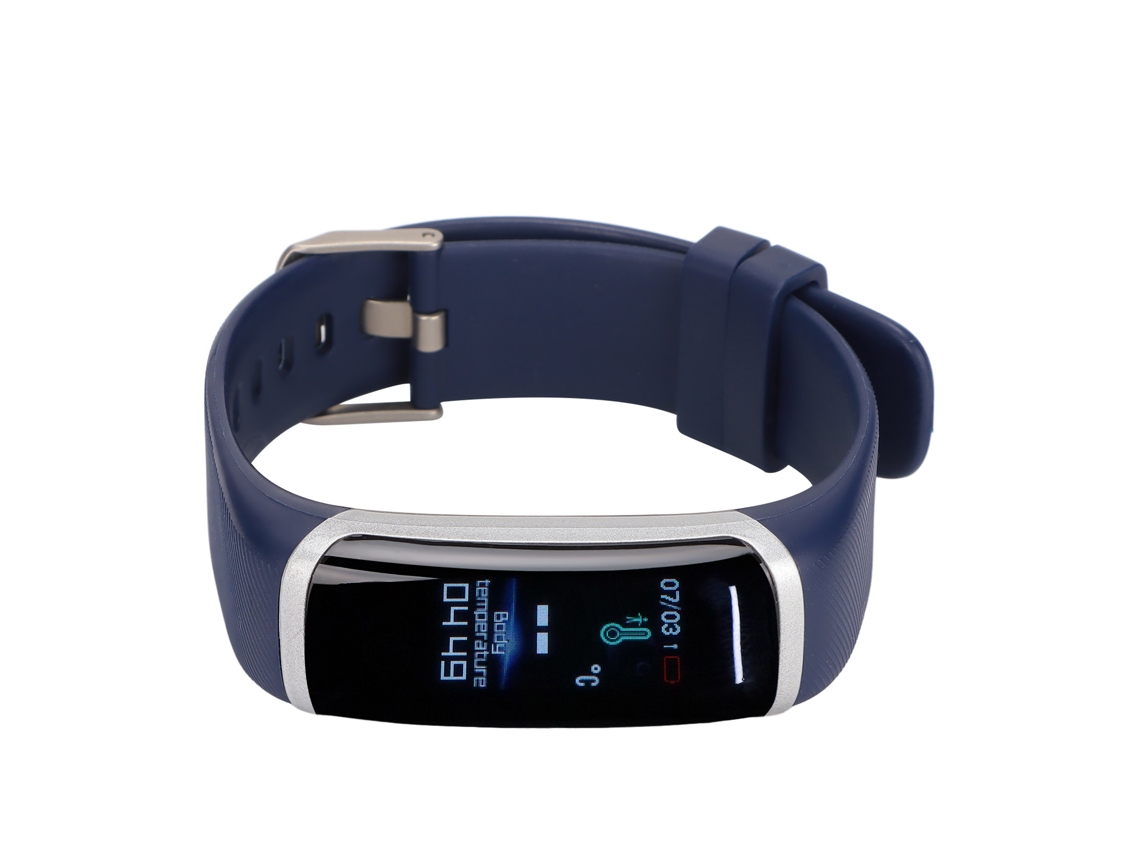Pulseira Inteligente LAXISCREED com Ritmo Cardíaco e Passos