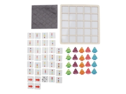 Juego De Aciertos De Colores De Peces Magnético Madera Bordes Redondeados Juguete Mesa