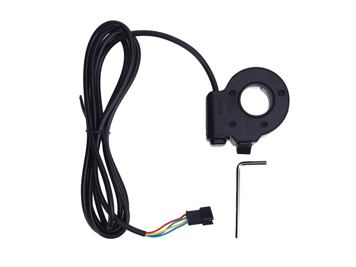 INTERRUPTOR de Sinal de Curva e Claxon 2 em 1 para Patinete Elétrico, compatível com Manete de 22,2mm | S/MARCA