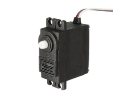 Servo FUTABA S3003 GENUÍNO com almofada de nylon para controle remoto de modelos.