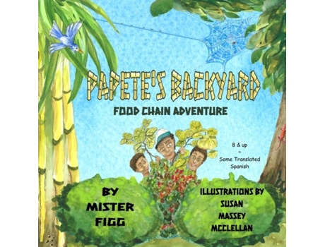 Livro Papetes Backyard Food Chain Adventure De Mister Figg (inglês)
