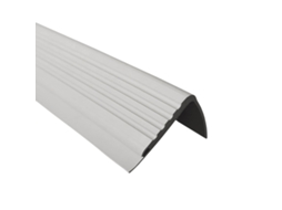 Perfil De Borda De Escada Quest Pvc 48x42 Mm, Antiderrapante, Cinzento, 150 Cm