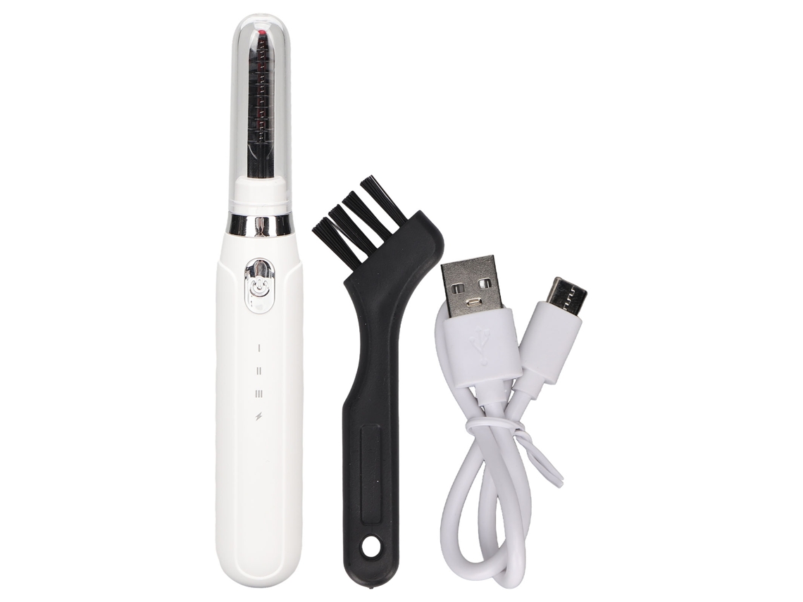 Permanente de pestañas con calefacción (recargable por USB, tres modos de calentamiento)