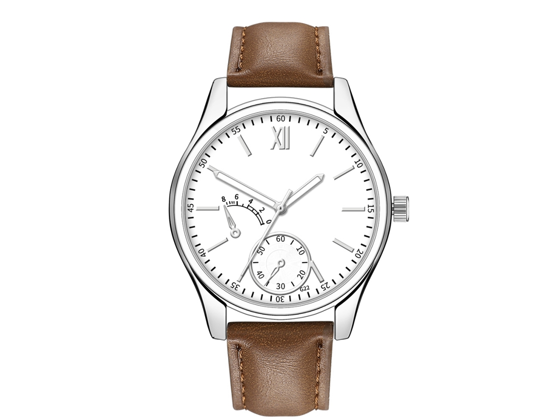 Relógio de quartzo clássico moderno, estilo casual, masculino, pulseira decorativa, presente.