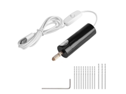 Conjunto De Mini Furadeira Elétrica Manual De 0,7 A 1,2 Mm, Furadeira Elétrica Portátil Usb... Aquaforge