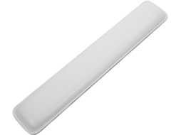 Apoio de Pulso Ergonômico Alipis em Pu Branco, Resistente À Pressão, para Teclado, Eleva os Pulsos, Suporte Ma