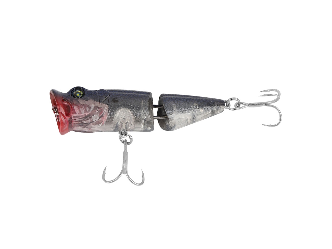 Isca Artificial De Pesca Dura Em Plástico Com Vários Articuladores E Gancho Triplo, Tipo Peixe, 8 Cm Vylara (g)