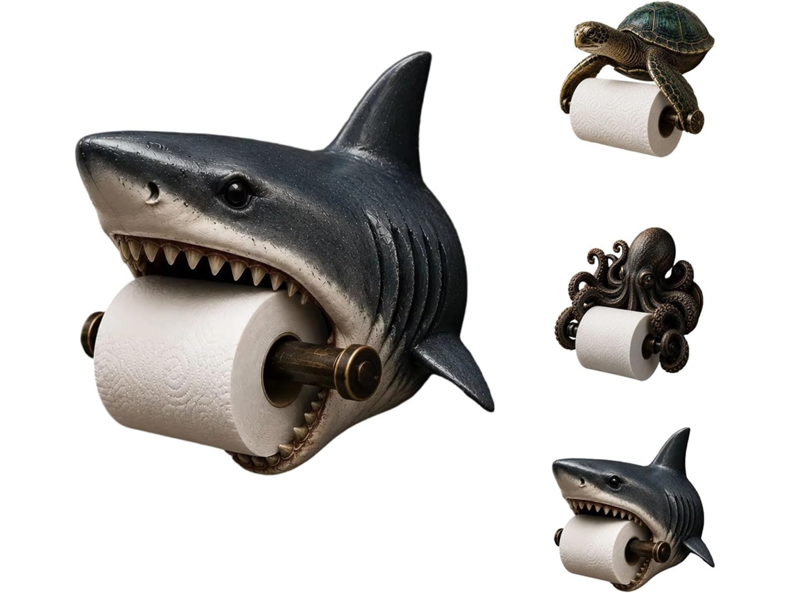Série Porta Papel Higiênico Guardiões Do Oceano c