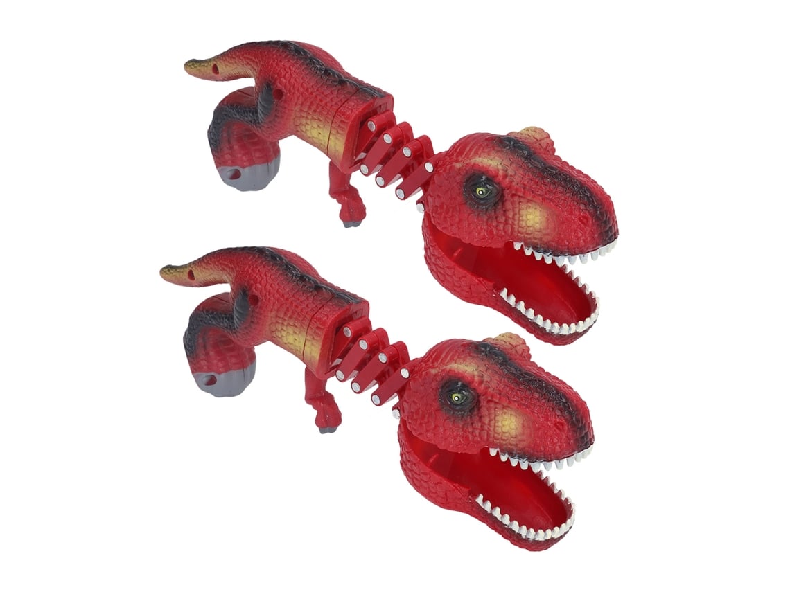 Ats brinquedo de Dinossauro Retrátil Interativo Modelo Tricky Jogo de Morder Dedo Descompressão
