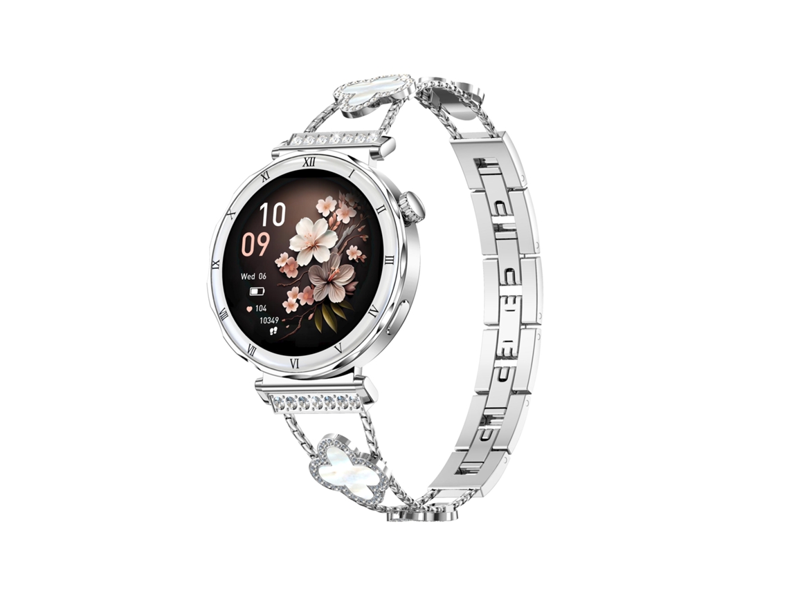 Smartwatch Pantalla Amoled 1.19 Pulgadas Llamadas Bluetooth Monitoreo De Salud Modo Deportivo Control De Música (oro Rosa)