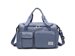 Mala de Viagem Grande Impermeável B x336 para Academia AQUAFORGE (azul névoa)