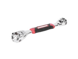 CHAVE de Soquete 8 em 1 rotativa YURU de Aço Alto Carbono com extremidades duplas para Reparo Manual