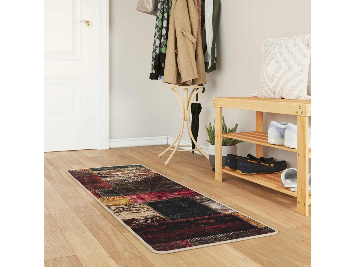 Vidaxl Passadeira Marsa Multicolor 50 X 100 Cm Poliéster E Pvc
