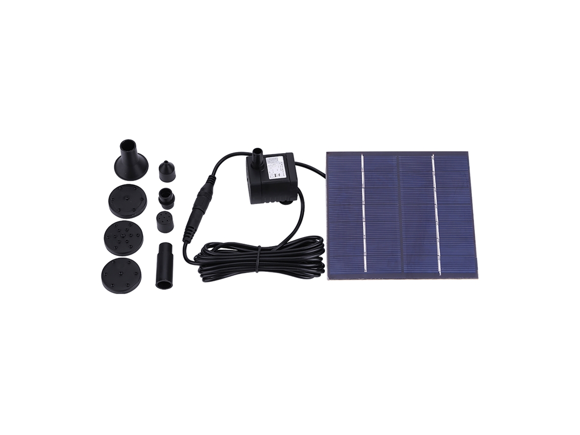 Bomba de Água Solar para Fonte Jardim Lagoa Piscina Tanque Peixes