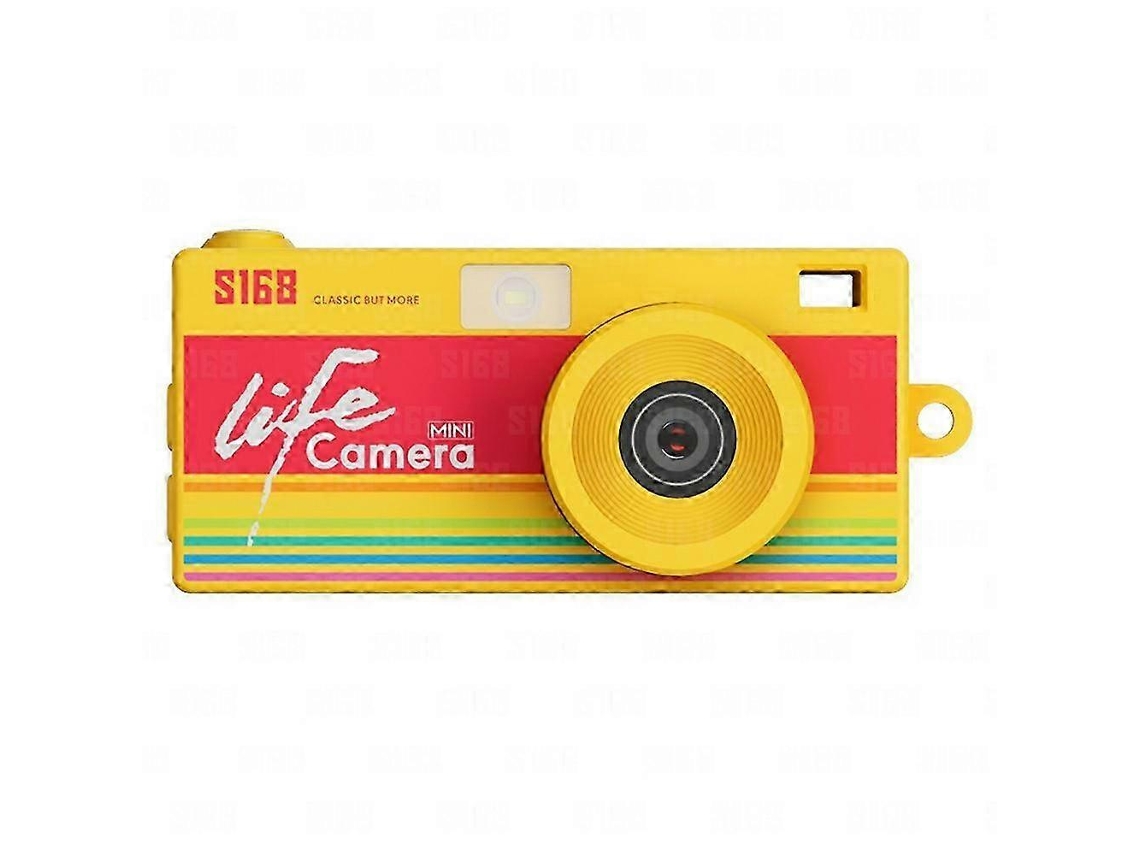 Mini Câmera Digital S168 De 1,47 Polegadas 2k Hd Com Flash E Gravação Em Loop