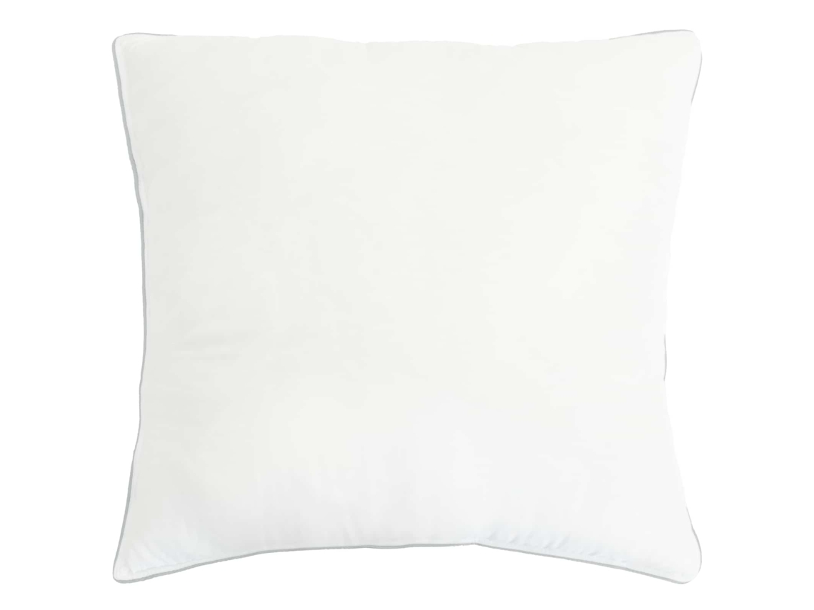 Vidaxl Almofada Branco 50 X 50 Cm Fibra De Bambu
