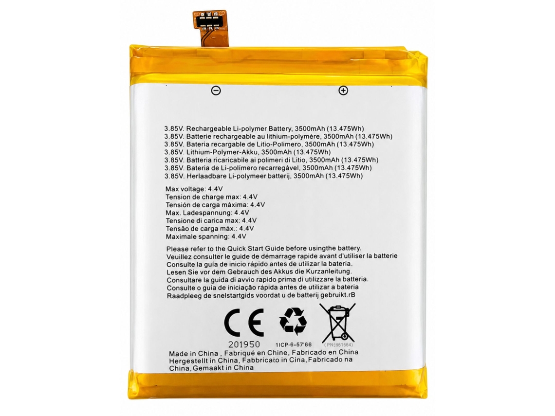 Bateria Interna Para Crosscall Trekker X3 3500mah Modelo Lpn385350