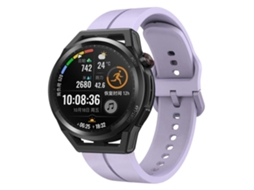 Pulseira De Silicone Em Formato De Laço De 22 Mm Para Huawei Watch Gt Runner