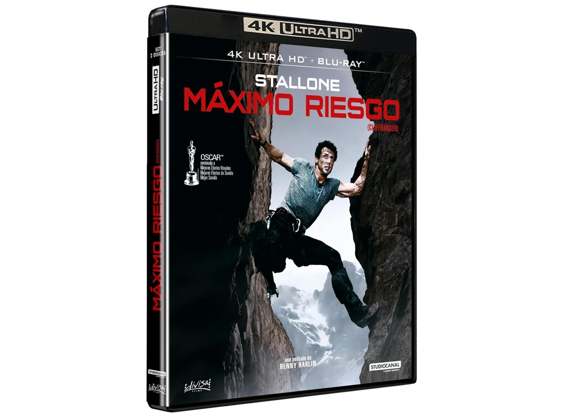 Cliffhanger : Traque Au Sommet 1993 Blu Ray 4K Ultra Hd / Cliffhanger