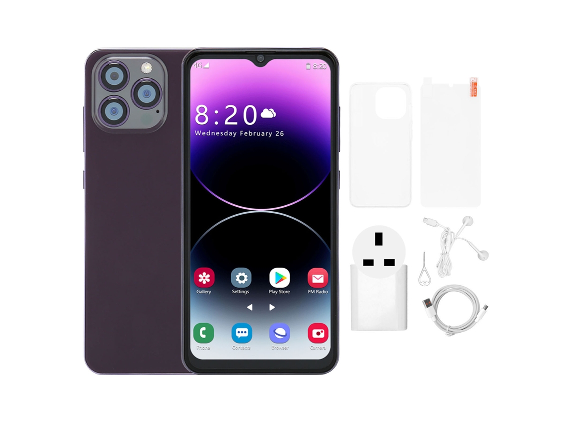 Laxiscreed Smartphone 4g E 5g Com Wi-fi E Dual Sim, Desempenho Eficiente E Conexão Rápida