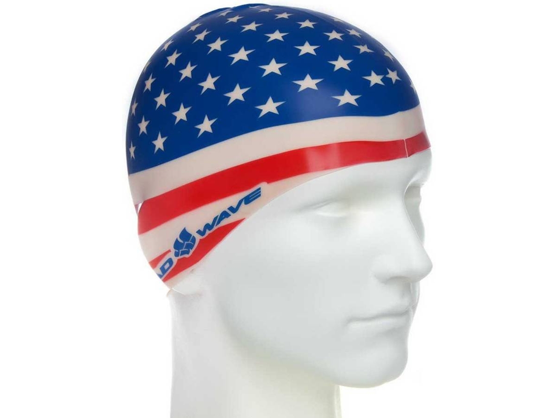Touca de Natação Unisexo MADWAVE Usa (Tamanho Único)