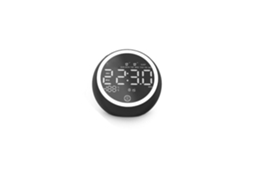 X10 Night Light Bluetooth5.0 Almejador Relógio Rádio Desktop Relógio Carregor de Telefone Usb Fm Rádio Blac