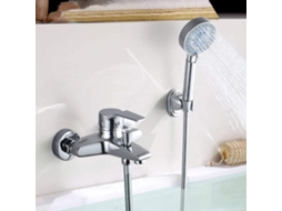 Torneira Cromada para Banheira com Ducha, 150 Cm MDUG