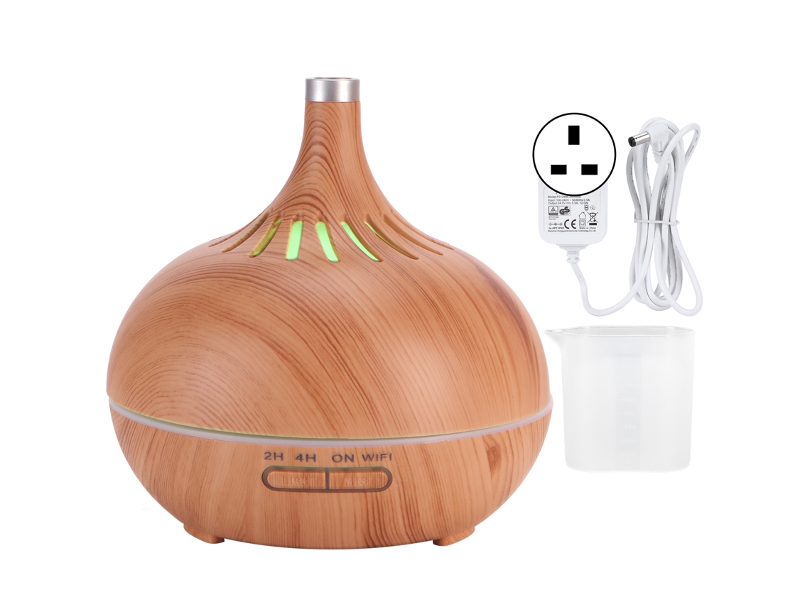 Máquina De Aromaterapia Laxiscreed 2 Em 1 Com 400ml, Umidificação E Luz Noturna De 7 Cores Para Casa