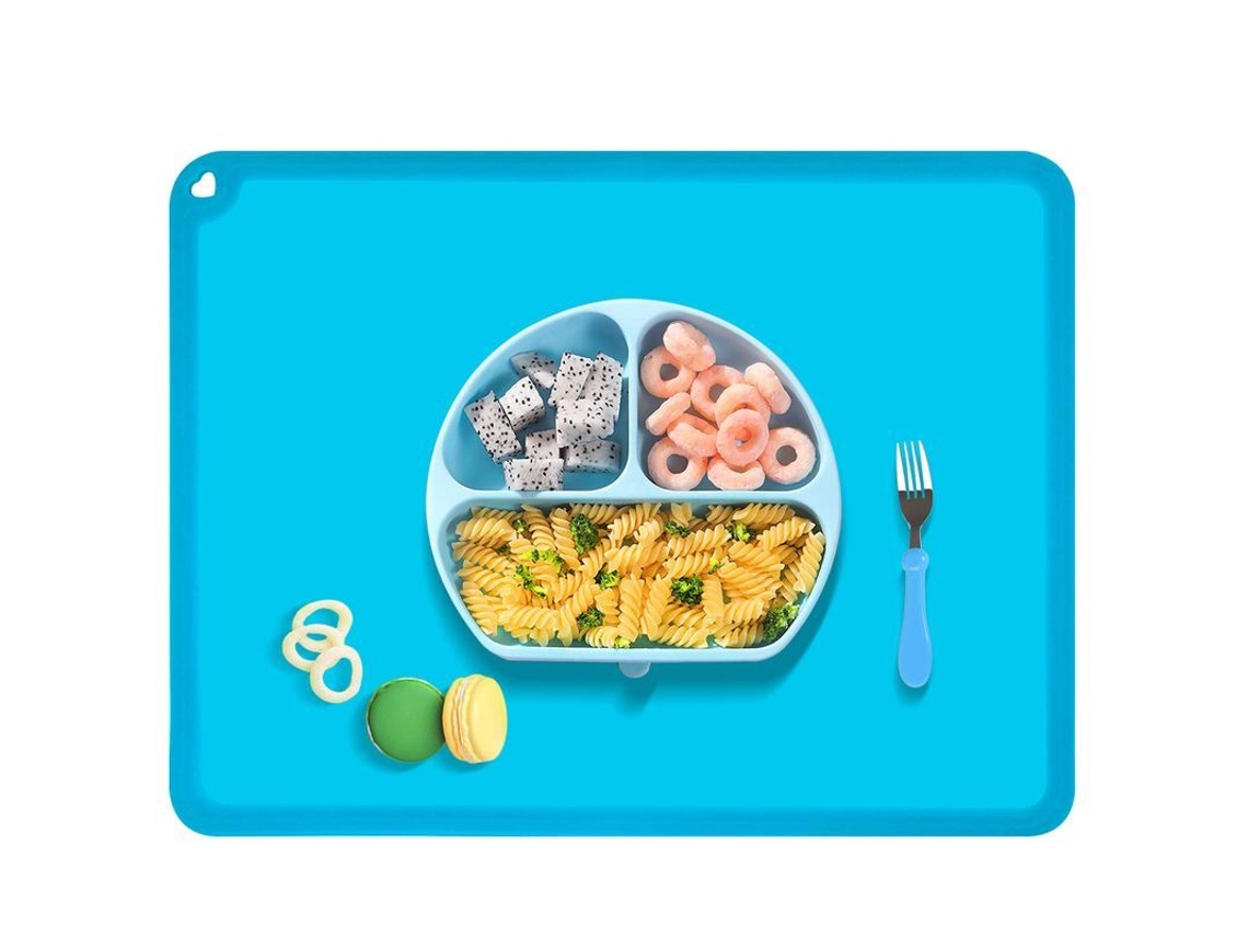Tapete Antiderrapante De Silicona Para Bebés Y Niños, Reutilizable Y Sin Bpa, Ideal Para Comedor Y Actividades Creativas