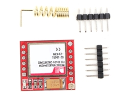 Kit Módulo Gsm Cartão Microsim Porta Série Ttl Placa Gprs Sem Antena