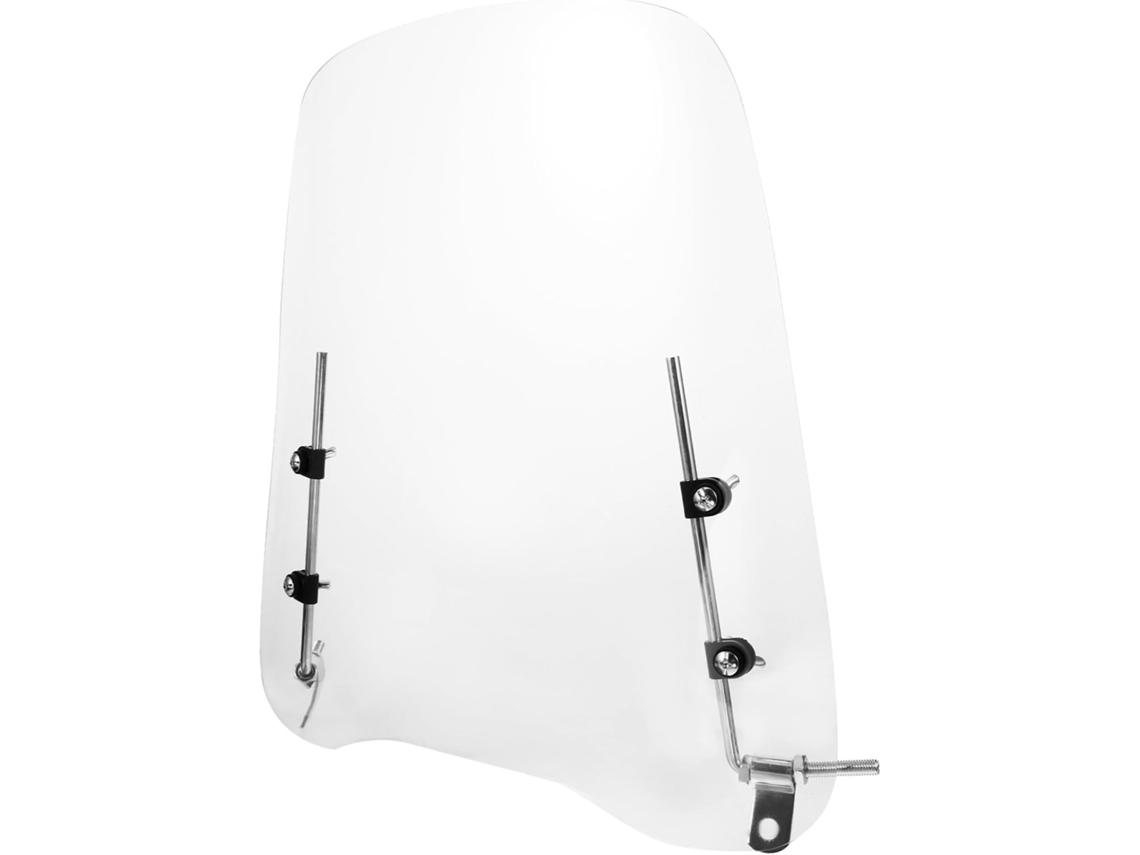 Para-brisa De Motocicleta, Defletor De Vento Transparente, Fácil De Substituir E Com Proteção.